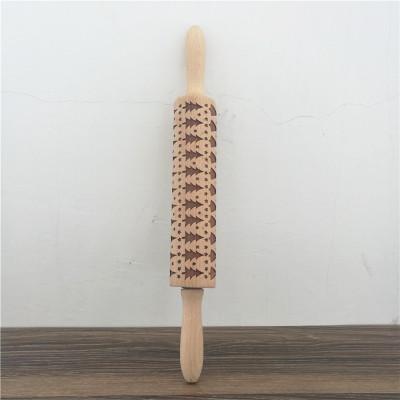 Top Christmas Reindeer Cookie Rolling Pin for Baking