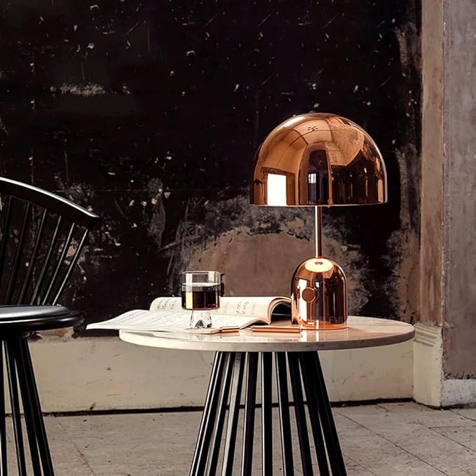Premium Copper Table Lamp - Sophisticated Home Decor