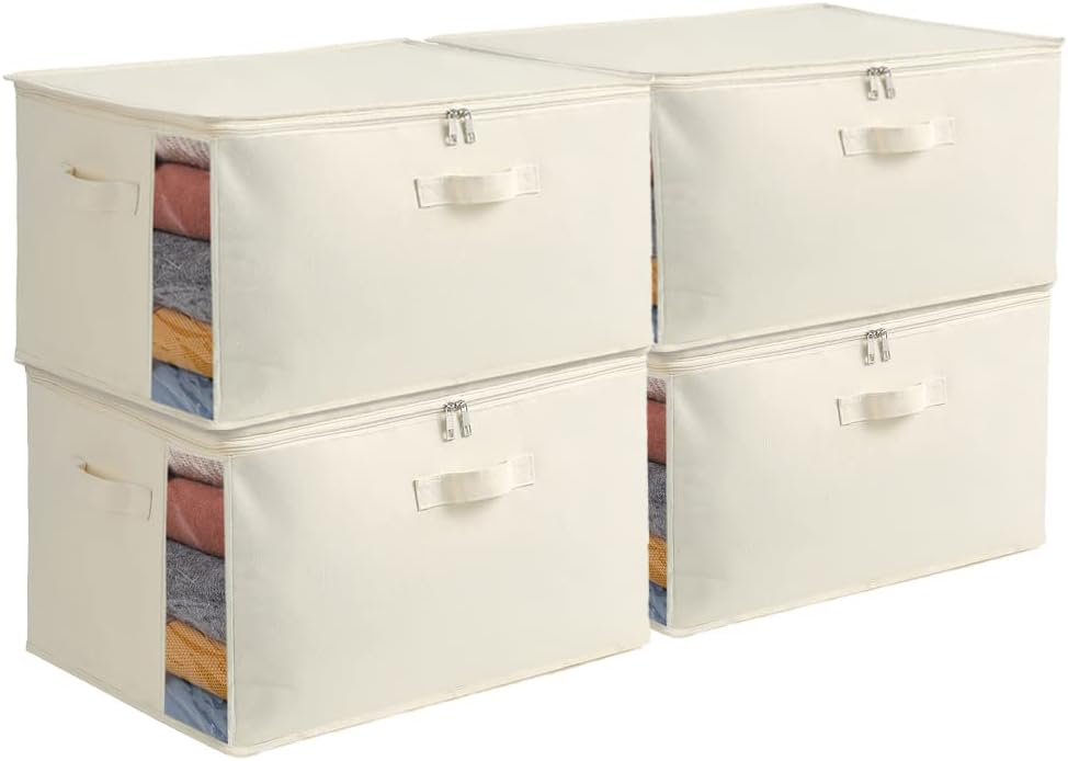 Portable Closet Storage Bag Set with Handles & Zipper - Yeezlab