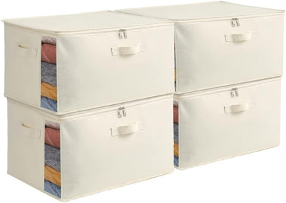 Portable Closet Storage Bag Set with Handles & Zipper - Yeezlab
