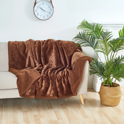 Plush Fleece Throw Blanket