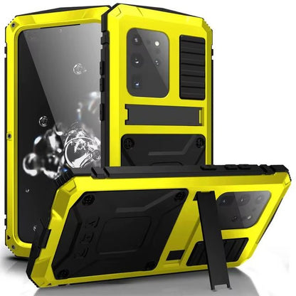 Heavy Duty Protective Phone Case with Kickstand For Samsung