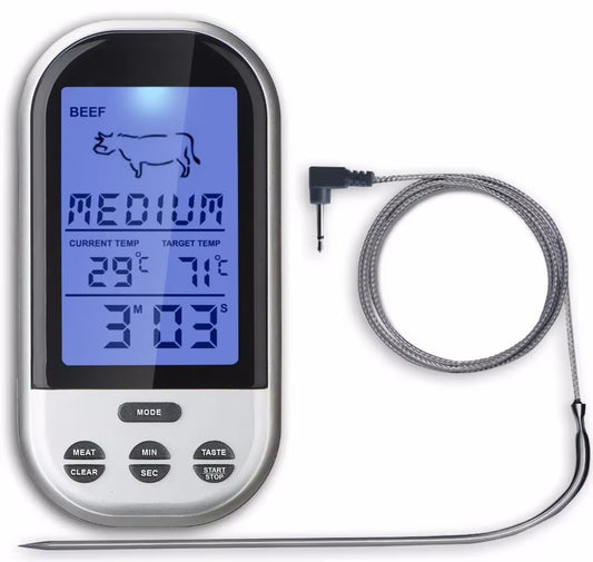 Wireless Meat Thermometer with Probe