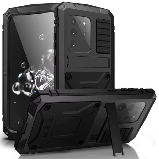 Heavy Duty Protective Phone Case with Kickstand For Samsung