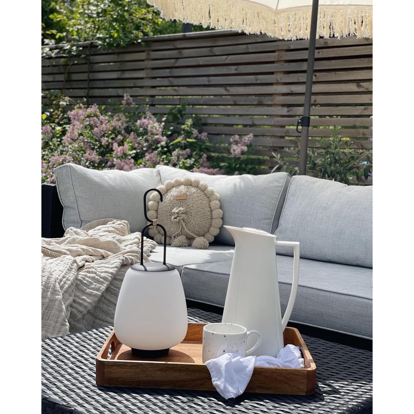 Outdoor Hanging Solar Lantern