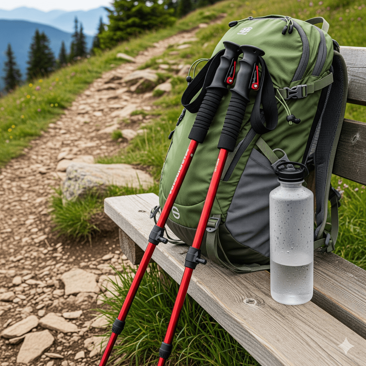 Yeezlab | VERTEX POLES – Lightweight Trekking Poles for Hiking Support