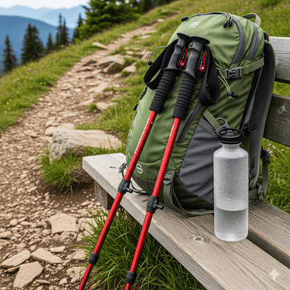 Yeezlab | VERTEX POLES – Lightweight Trekking Poles for Hiking Support