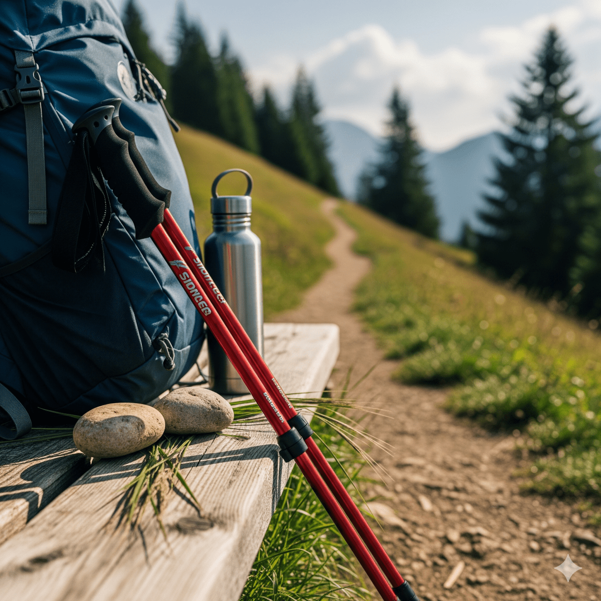 Yeezlab | VERTEX POLES – Lightweight Trekking Poles for Hiking Support