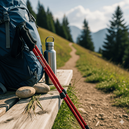Yeezlab | VERTEX POLES – Lightweight Trekking Poles for Hiking Support