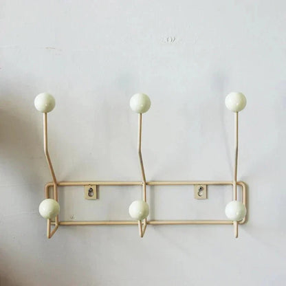 Rustic Metal Coat Rack Hooks - Traditional Closet Organizer - Yeezlab