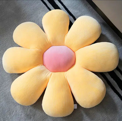Soft Floral Pattern Seat Cushion - Yeezlab