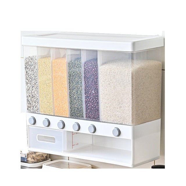 Space Saving Cereal Dispenser Kitchen Organizer