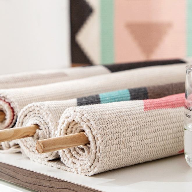 Modern Textured Wall Hanging Rug