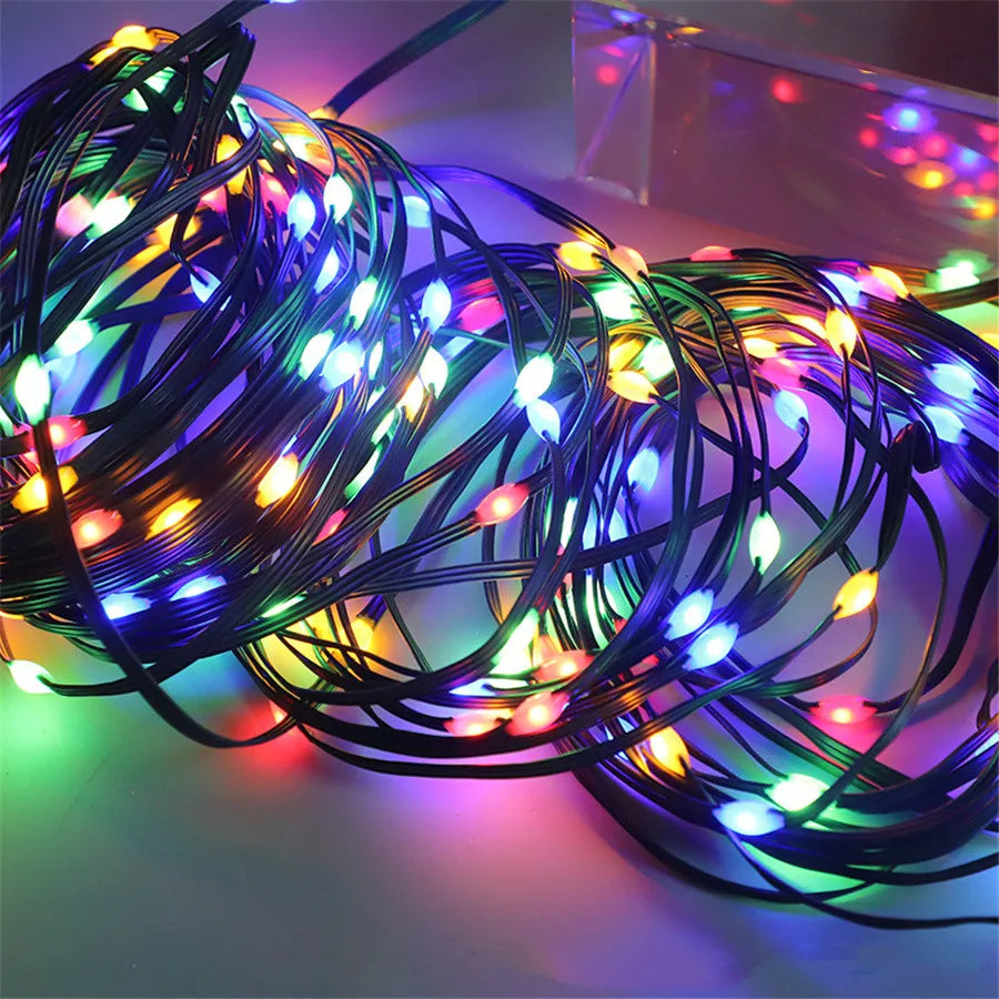 Colorful Outdoor LED String Fairy Lights