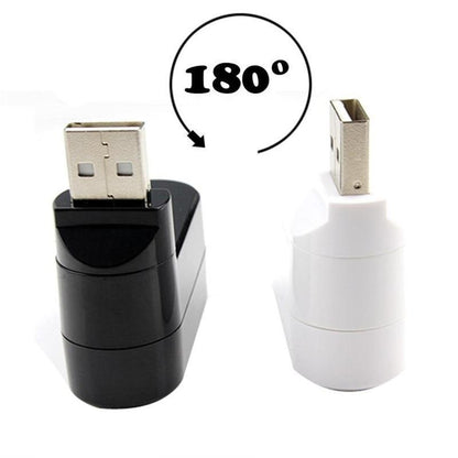 Flexible 180 Degree USB Adapter Hub