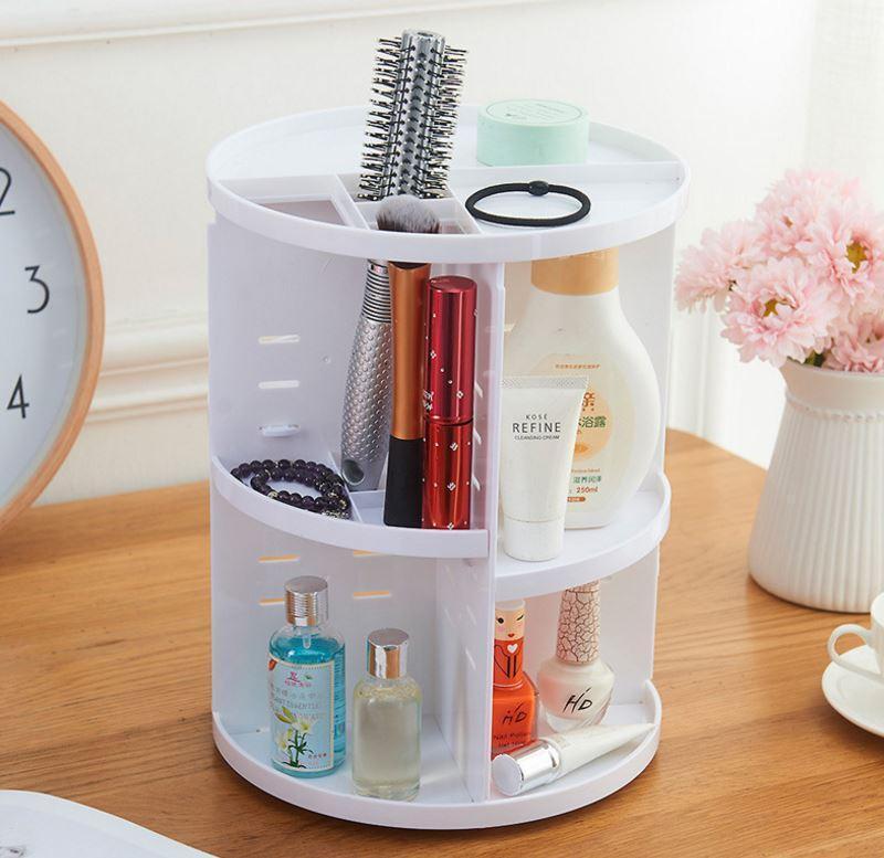 Rotating Desk Storage Organizer