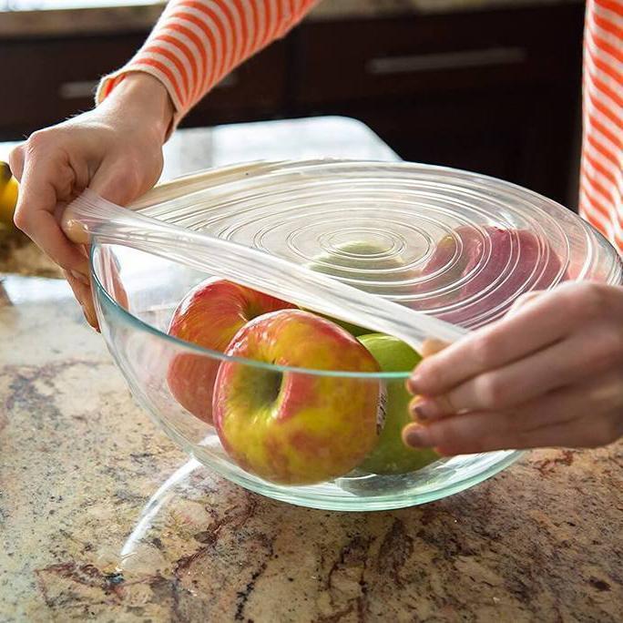 Yeezlab | Airtight Seal Fresh Food Storage Lids (6 Pack)