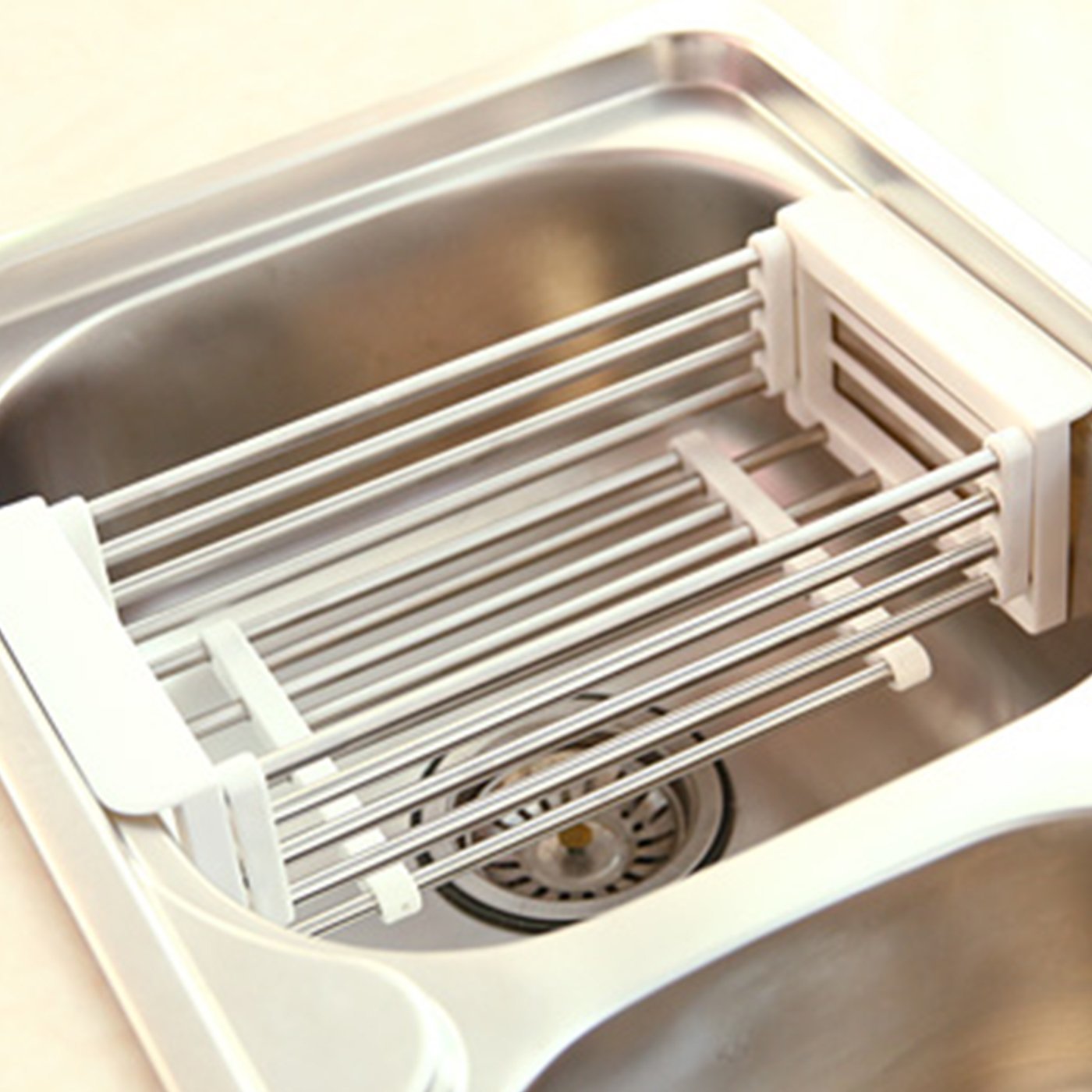Space Saving Collapsible Dish Rack