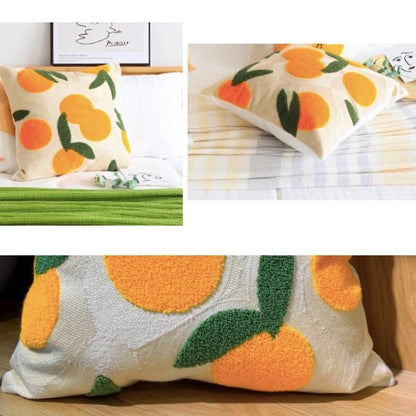 Vibrant Embroidered Accent Pillow