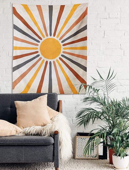 Vibrant Yellow Wall Hanging Decor