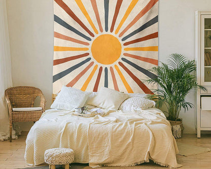 Vibrant Yellow Wall Hanging Decor