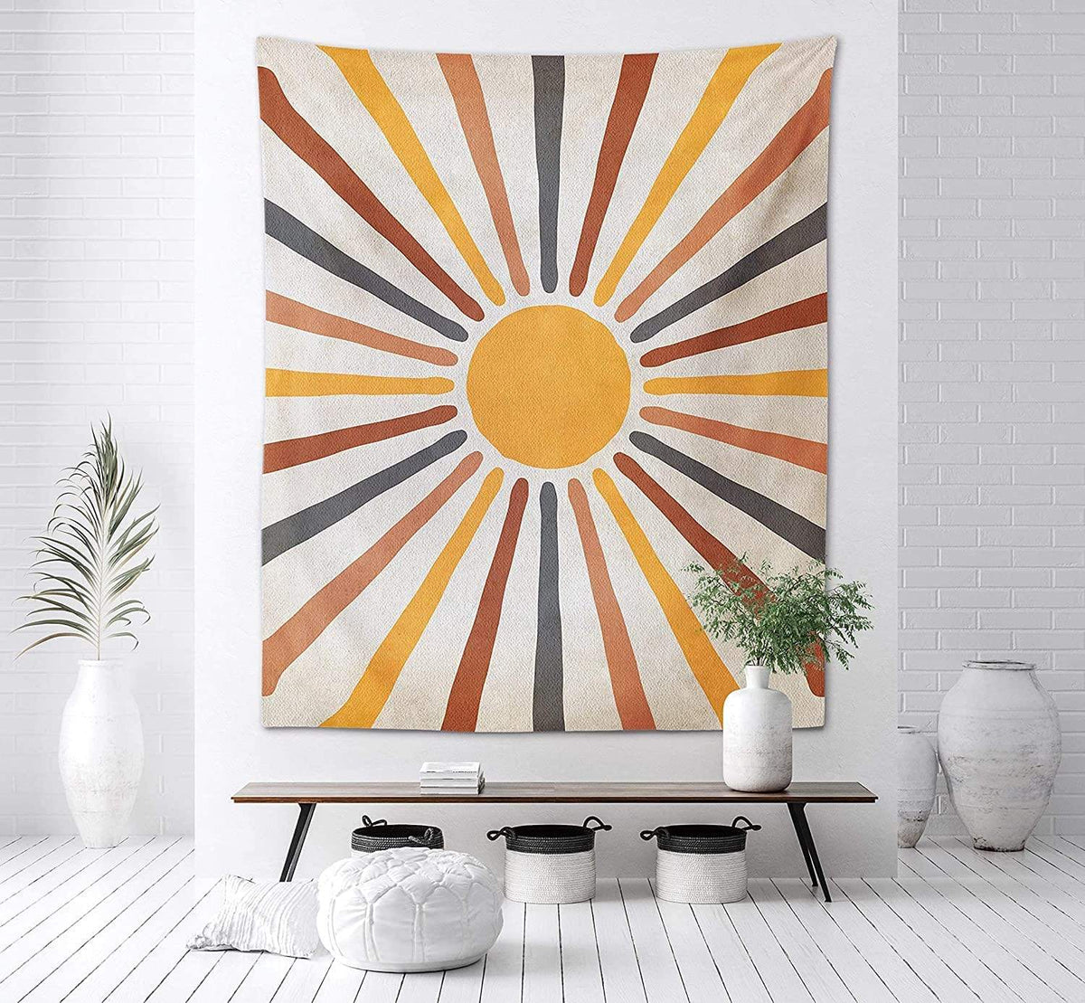 Vibrant Yellow Wall Hanging Decor - Yeezlab