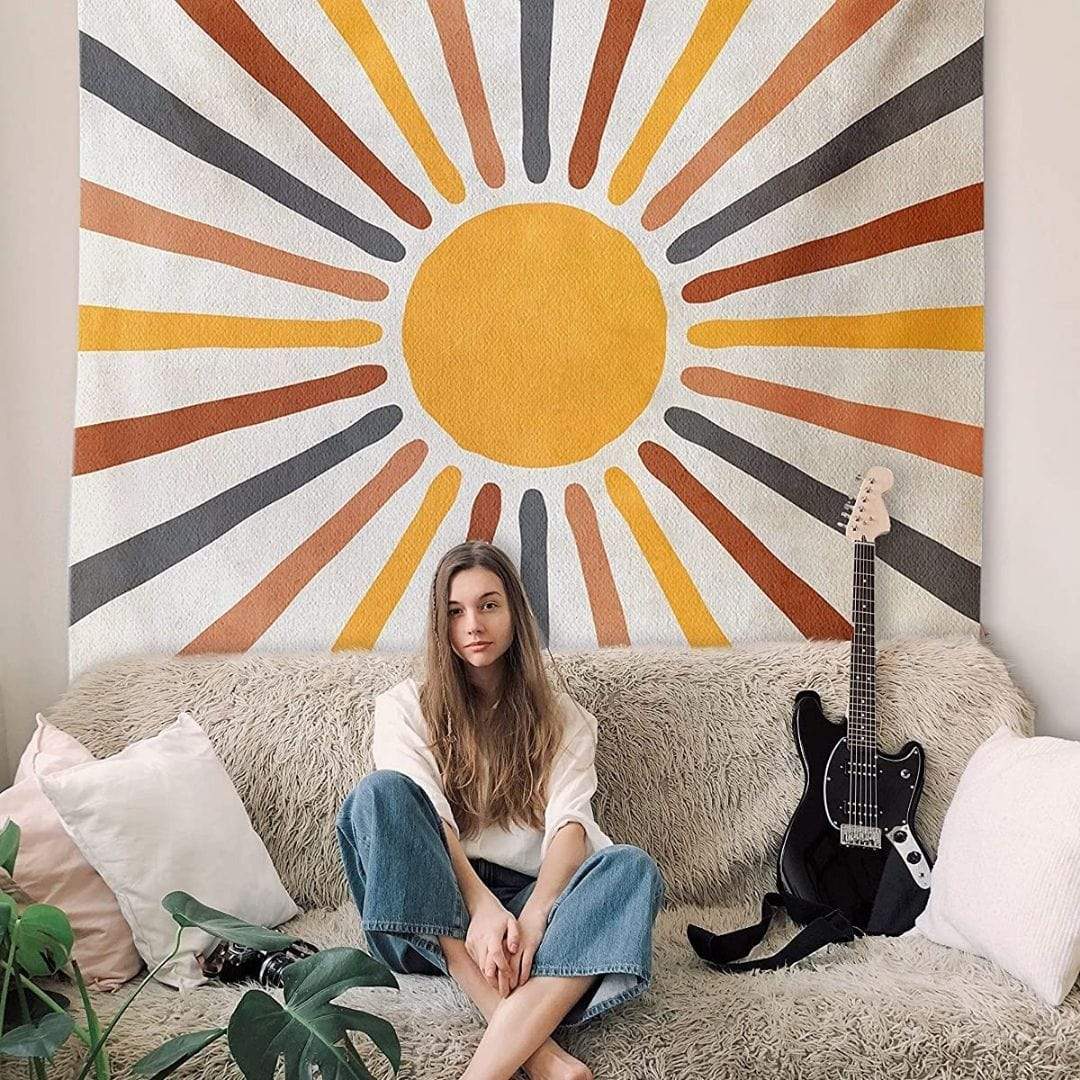 Vibrant Yellow Wall Hanging Decor