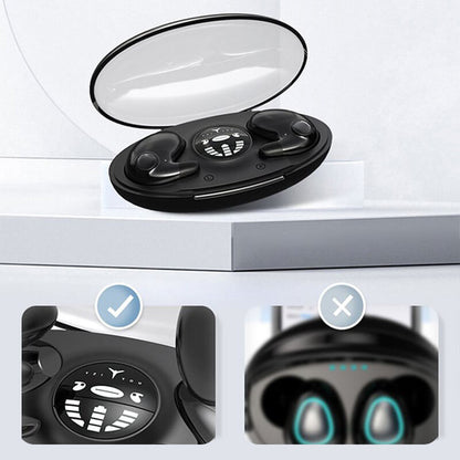 Wireless Waterproof Noise Cancelling Sleep Earbuds