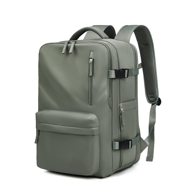 Compact Hiking Backpack with USB Charger and Shoe Pocket