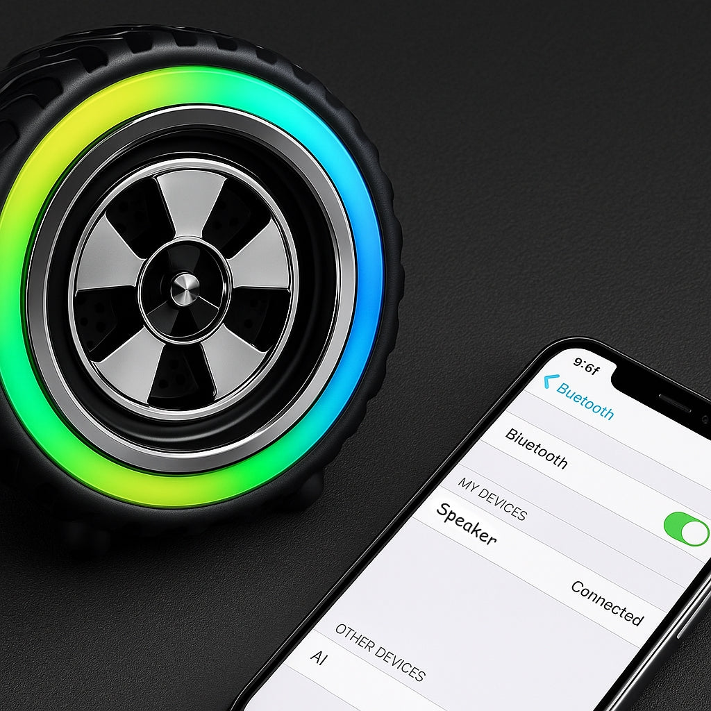 Portable Waterproof Bluetooth Speaker