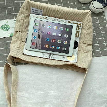 Fashionable Canvas Crossbody Purse
