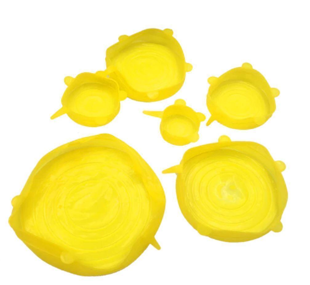 Yeezlab | Airtight Seal Fresh Food Storage Lids (6 Pack)