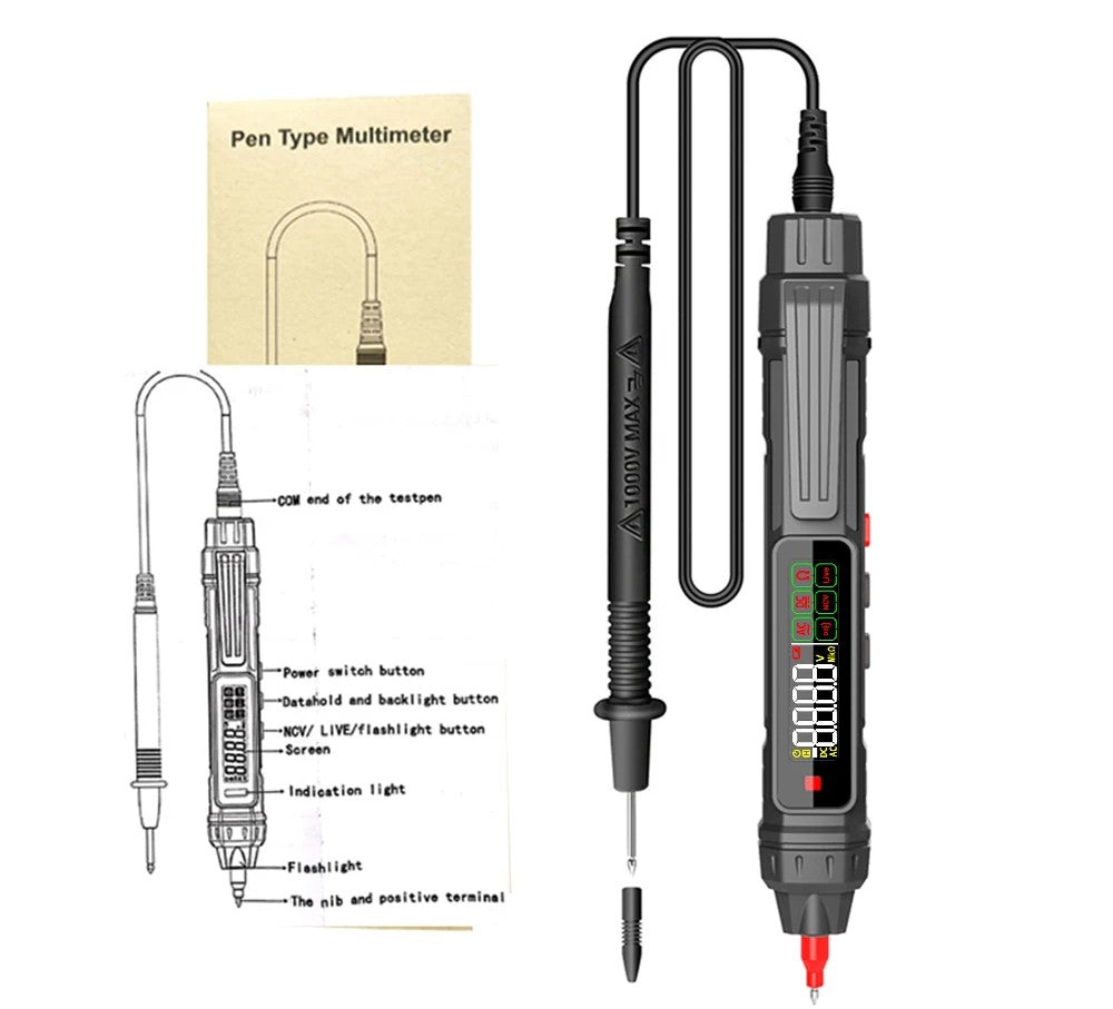 Accurate Digital Multimeter Tester with Auto Ranging