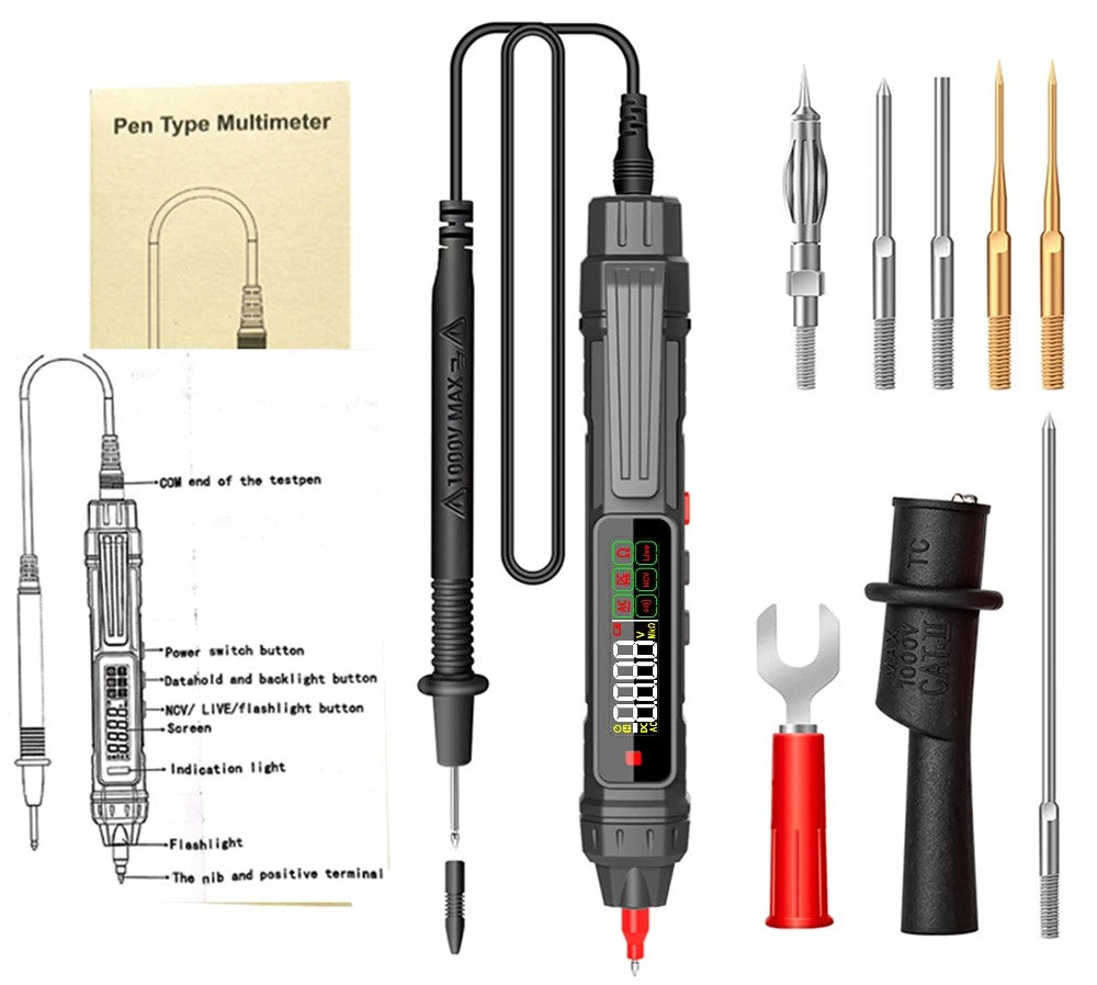 Accurate Digital Multimeter Tester with Auto Ranging