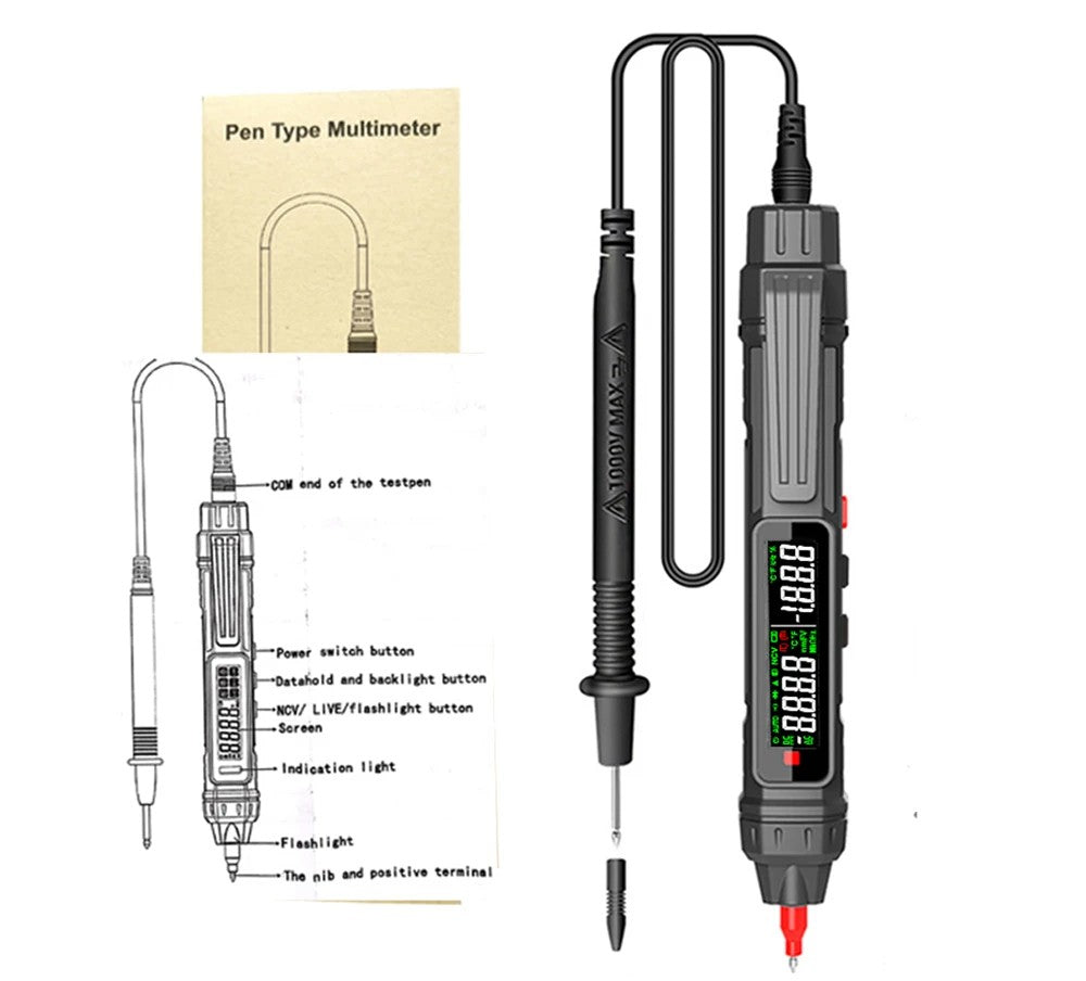 Accurate Digital Multimeter Tester with Auto Ranging